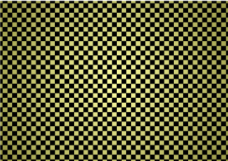 Gold and Black Checker