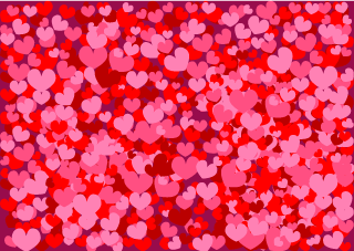 Lots of Red Hearts