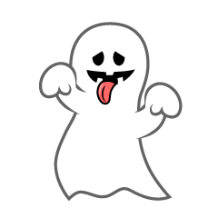 Fantasma con Lengua Afuera