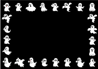 Ghosts Border Black