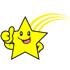 Thumbs up Shooting Star