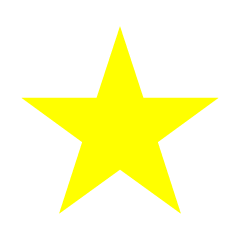 Estrella Amarilla Afilada