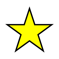 Sharp Edged Star