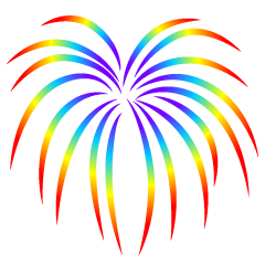 Rainbow Firework