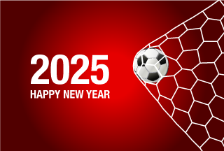 2025 Red Soccer Goal