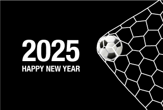 2025 Black Soccer Goal