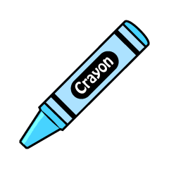 Light Blue Crayon