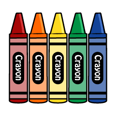 Five Crayons