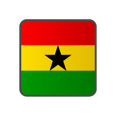 Ghana Flag Icon