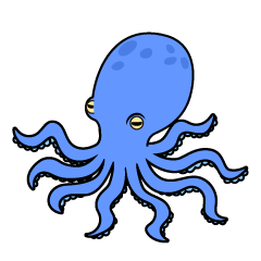 Blue Octopus