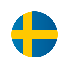 Sweden Circle Flag