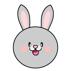 Smiling Rabbit Face