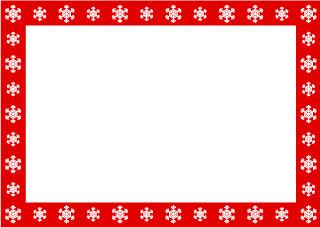 Snowflake 
Red Frame