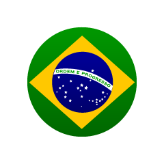 Brazil Circle Flag