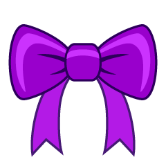 Purple Bow