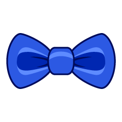 Blue Bow Tie