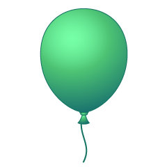 Emerald Green Balloon