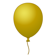 Gold Balloon