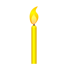 Yellow Candle