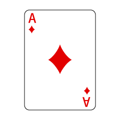 Dos de espadas de cartas de juego