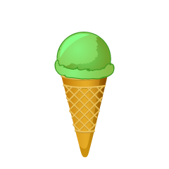 Green Ice Cream