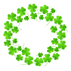 Shamrock Wreath