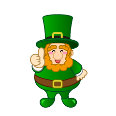 Thumbs up Leprechaun