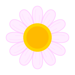 Cute Light Pink Daisy