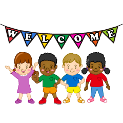 Children WELCOME Flag